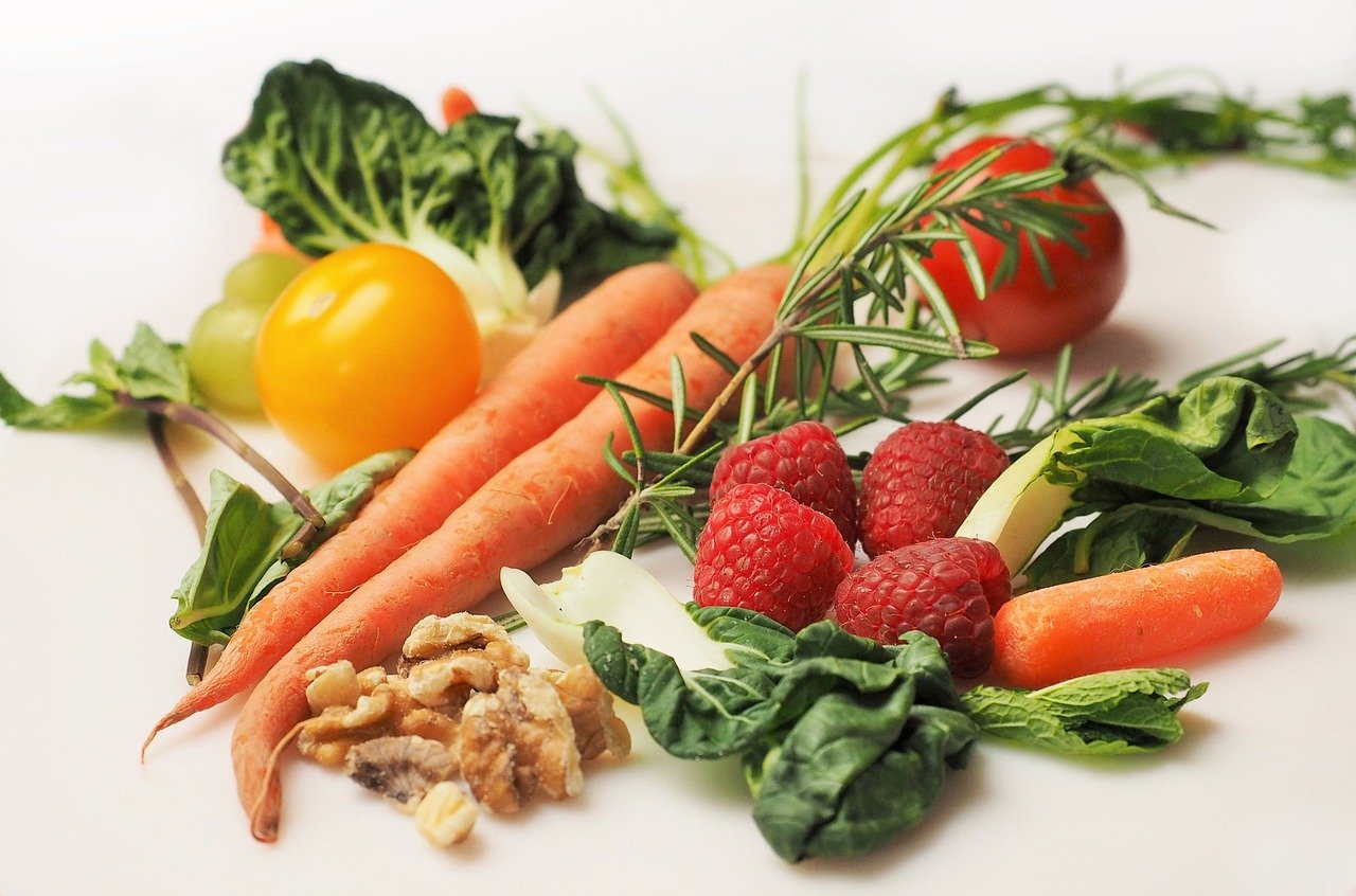 Nutrición, vegetales, frutas